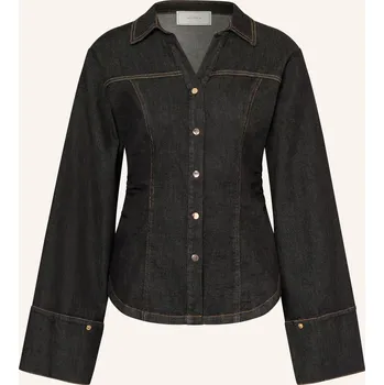 Dámská halenka Neo Noir Dámská Džínová Košile Rabia, tmavě šedá, 42