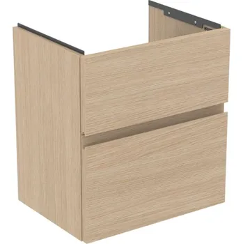 Nábytek Ideal Standard Finesse - Umyvadlová skříňka, 50x38x55 cm, 2 zásuvky, bílý dub E3378US