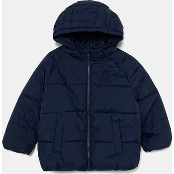 Chlapecká bunda Dětská bunda United Colors of Benetton 2WU0GN02W.P.reproposed námořnická modř 59X, vel. 98
