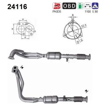 Katalyzátor Katalyzátor AS 24116