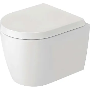 Duravit ME by Starck - Závěsné WC, Rimless, HygieneGlaze, matná bílá 253009AC00