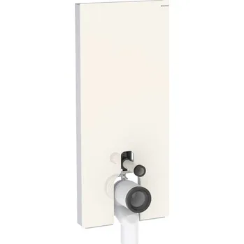 Geberit Monolith Plus - Sanitární modul pro stojící WC, 114 cm, spodní přívod vody, sklo/pískově šedá 131.233.JL.7