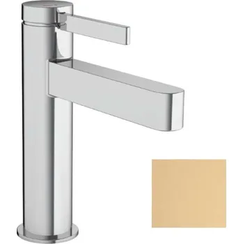 Hansgrohe Finoris - Umyvadlová baterie, s výpustí Push-Open, CoolStart, EcoSmart, kartáčovaný bronz 76024140