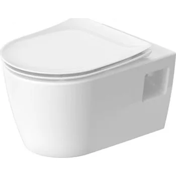 Klozet Duravit Soleil by Starck - Závěsné WC se sedátkem SoftClose, Rimless, HygieneFlush, HygieneGlaze, bílá 45860920A1