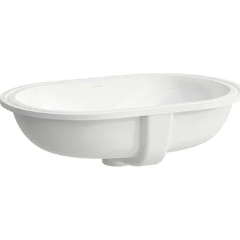 Umyvadlo Laufen Savoy - Umyvadlo vestavné 51x31 cm, s přepadem, bez otvoru pro baterii, bílá H8189460001551