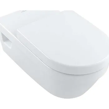 Villeroy & Boch Architectura - Závěsný klozet Vita, 370x700 mm, antibakteriální s CeramicPlus, alpská bílá 5649R0T2