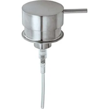 Dávkovač mýdla Duravit Starck T - Náhradní pumpička dávkovače mýdla, kartáčovaný nerez 1004697000