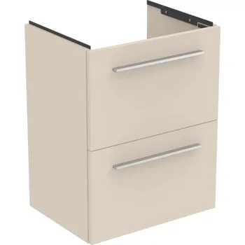 Nábytek Ideal Standard i.Life S - Skříňka pod umyvadlo, 50x38x63 cm, 2 zásuvky, matná písková T5291NF