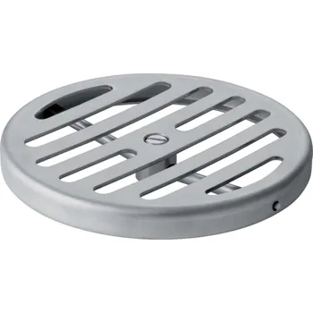 Odvodňovací žlab Geberit Příslušenství - Štěrbinový rošt pro podlahové vpusti, průměr 14 cm, přišroubovatelný, nerez 388.134.00.1