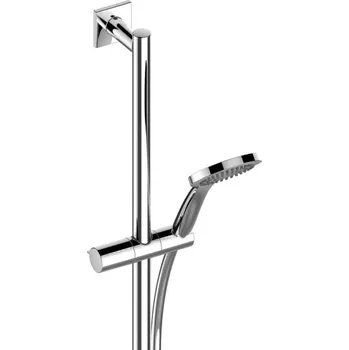 Sprchový set Keuco IXMO - Set sprchové hlavice, 3 proudy, tyče 86 cm a hadice, chrom 59587010802