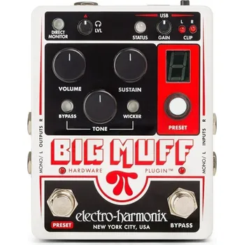 Kytarový efekt Electro Harmonix Big Muff Pi Hardware Plugin Kytarový efekt