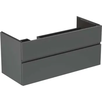 Nábytek Ideal Standard Finesse - Umyvadlová skříňka 120x51x55 cm, 2 zásuvky, matný antracit E3447Y2