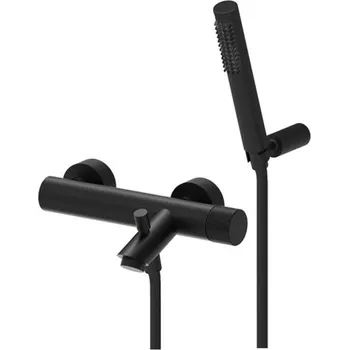 Vodovodní baterie Paffoni Jo - Vanová baterie s příslušenstvím, matná černá JO023NO