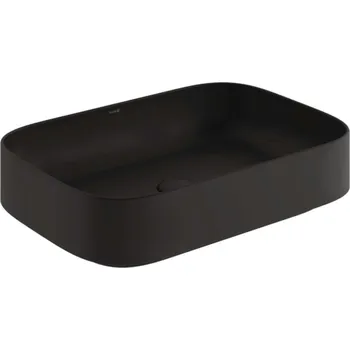 Umyvadlo Kludi Resa S - Umyvadlo na desku, 60x40 cm, matná černá 58CW4039