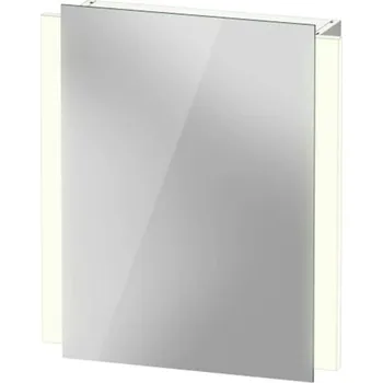 Koupelnový nábytek Duravit Ketho.2 - Zrcadlová skříňka s LED osvětlením, 70x60x16 cm, 1 dvířka, panty vlevo K27135L00001000