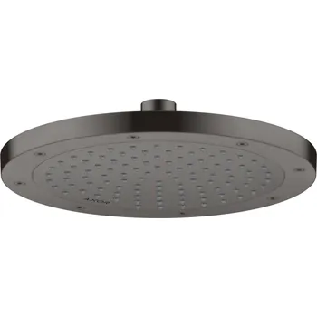 Sprchová hlavice Axor Sprchový program - Hlavová sprcha 245, 1 proud, EcoSmart, kartáčovaný černý chrom 35381340