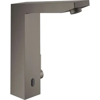 Vodovodní baterie Grohe Eurocube E - Infračervená elektronická umyvadlová baterie se směšovačem, kartáčovaný Hard Graphite 36441AL0