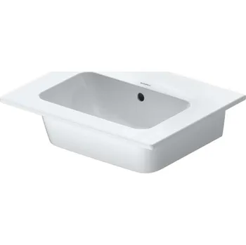 Umyvadlo Duravit ME by Starck - Nábytkové umyvadlo 53x43 cm, bílá 2336530060