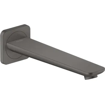 Vodovodní baterie Axor Citterio C - Vanová vpusť, kartáčovaný černý chrom 49410340