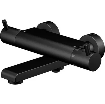 Vodovodní baterie Steinberg 100 - Termostatická vanová baterie, matná černá 100 3170 S