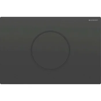 Splachovací tlačítko Geberit Sigma10 - Elektronické ovládání splachování, síťové napájení, černá 115.907.DW.6