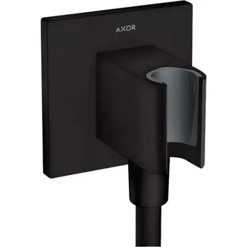 Sprchový držák Axor Sprchový program - Sprchové kolínko s držákem, matná černá 36734670