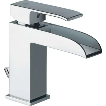 Vodovodní baterie Paffoni Level - Umyvadlová baterie s výpustí, chrom LES065CR