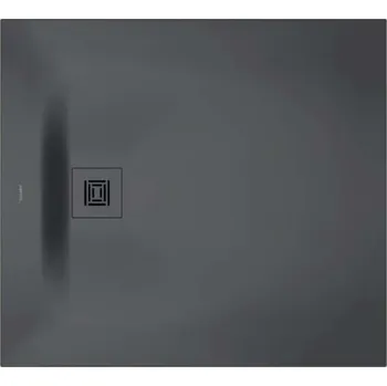 Sprchová vanička Duravit Sustano - Sprchová vanička, 100x90 cm, DuraSolid, matná tmavě šedá 720274650000000