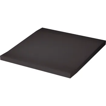 Obklad RAKO Taurus Color - Bezbariérová tvarovka průběžná černá 10x10, TTP11019