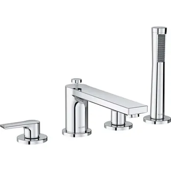 Vodovodní baterie Kludi Zenta SL - Baterie na okraj vany, 4-otvorová instalace, chrom 484240565