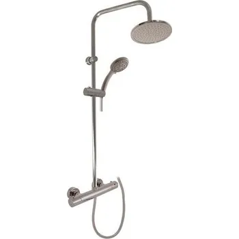 RAV Slezák Sprchový systém s termostatickou baterií, metal grey lesk TRM82.5/7-61MGL