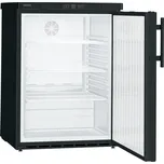 Liebherr SHOWROOM FKUv 1610 PremiumPodstavná chladnička s chlazením s cirkulací vzduchu FKUv 1610 černá