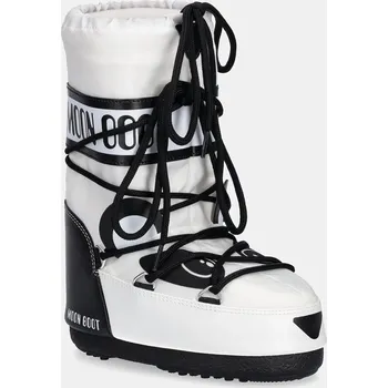 Dívčí sněhule Dětské sněhule Moon Boot MB ICON ANIMAL 80D3400300 bílá 00X, EUR 27/30