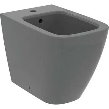 Bidet Ideal Standard i.Life B - Stojící bidet, otvor pro baterii, lesklá šedá T461758