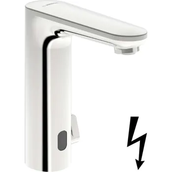 Vodovodní baterie Hansa Electra - Termostatická elektronická umyvadlová baterie, síťové napájení, Bluetooth, chrom 93631129