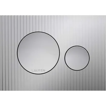 Splachovací tlačítko Laufen INEO - Ovládání splachování, matný chrom H9001160070001