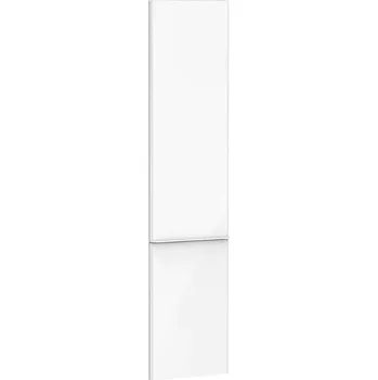 Koupelnový nábytek Hansgrohe Xelu Q - Vysoká skříňka 40x165x35 cm, 2 dvířka, panty vpravo, lesklá bílá/matná bílá 54139700