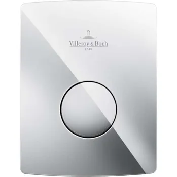 Splachovací tlačítko Villeroy & Boch ViConnect - Pneumatické ovládání splachování pisoáru 100SU, chrom 92194461