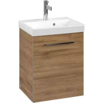 Koupelnový nábytek Villeroy & Boch Avento - Umyvadlová skříňka, 43x51x35 cm, 1 dvířka, Oak Kansas A88700RH