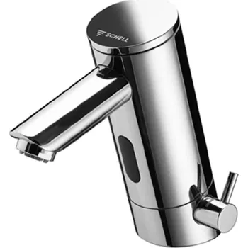 Schell Puris E - Elektronická umyvadlová baterie, síťové napájení, chrom 012110699