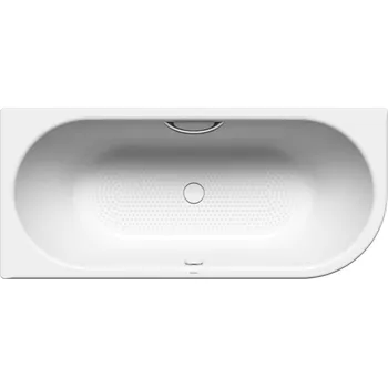 Vana Kaldewei Avantgarde - Vana Centro Duo 1 pravá 130, 170x75 cm, s otvory pro madlo, celoplošný antislip, Perl-Effekt, bílá 283010213001