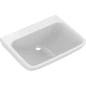 Umyvadlo Ideal Standard Contour 21+ - Umyvadlo 60x48 cm, bez přepadu, bez otvoru pro baterii, SmartGuard+, bílá E1726HY