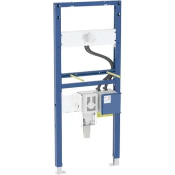 WC sada Geberit Duofix - Montážní prvek pro umyvadlo, 130 cm, pro nástěnnou baterii s funkčním boxem a zápachovou úzávěrkou pod omítku 111.561.00.2