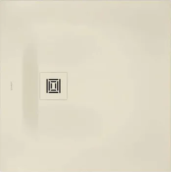 Sprchová vanička Duravit Sustano - Sprchová vanička, 80x80 cm, DuraSolid, matná krémová 720269620000000