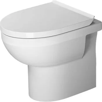 Klozet Duravit DuraStyle Basic - Stojící WC se sedátkem SoftClose, zadní odpad, Rimless, alpská bílá 41840900A1