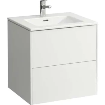 Koupelnový nábytek Laufen Pro S - Skříňka s umyvadlem, 59x60x49 cm, 2 zásuvky, matná bílá H8649602601041