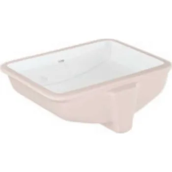 Kludi Resa - Umývátko, 52x37 cm, bez přepadu, lesklá bílá 59W0543