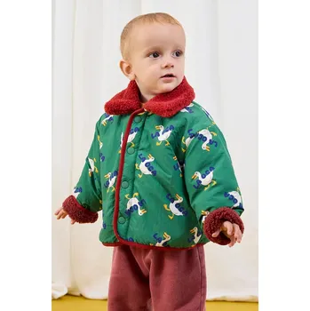 Chlapecká bunda Dětská oboustranná bunda Bobo Choses La Oca 225AB107 zelená 76X, vel. 74