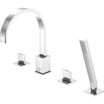 Vodovodní baterie Steinberg 135 - Baterie na okraj vany, 4-otvorová instalace, chrom 135 2402