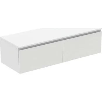 Nábytek Ideal Standard Finesse - Umyvadlová skříňka, 140x51x38 cm, 2 zásuvky, matná bílá E3432Y1